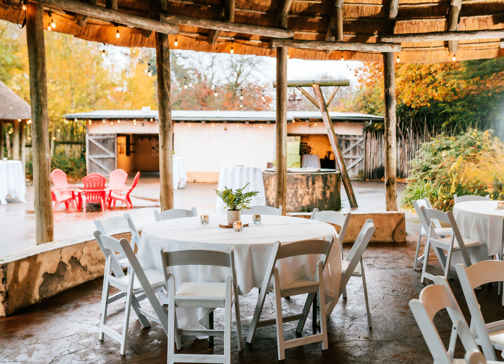 One of Savanna Overlook's covered areas