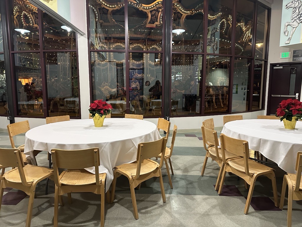 Elegant event in Carousel room